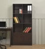 Siro Book Shelf in Walnut Colour