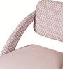 Sirocco Fabric Dining Chair In White Colour