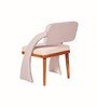 Sirocco Fabric Dining Chair In White Colour