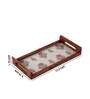 Sirohi Kanaier Glass & Wooden Serving Tray