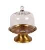 Sirohi Sindoori Brass & Glass Cloche