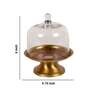 Sirohi Sindoori Brass & Glass Cloche
