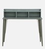 Kershaw Metal Writing Table In Silver Colour