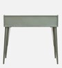 Kershaw Metal Writing Table In Silver Colour
