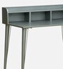 Kershaw Metal Writing Table In Silver Colour
