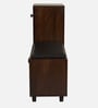 Sit & Stow 16-Pairs Shoe Cabinet In Classic Walnut Finish With Seating