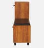 Sit & Stow 16-Pairs Shoe Cabinet In Tan Finish With Seating