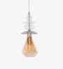 Sitara Glass Hanging Lamp Gold Small