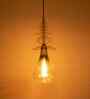 Sitara Glass Hanging Lamp Green Small