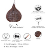 Sivaka Copper Metal Hanging Light