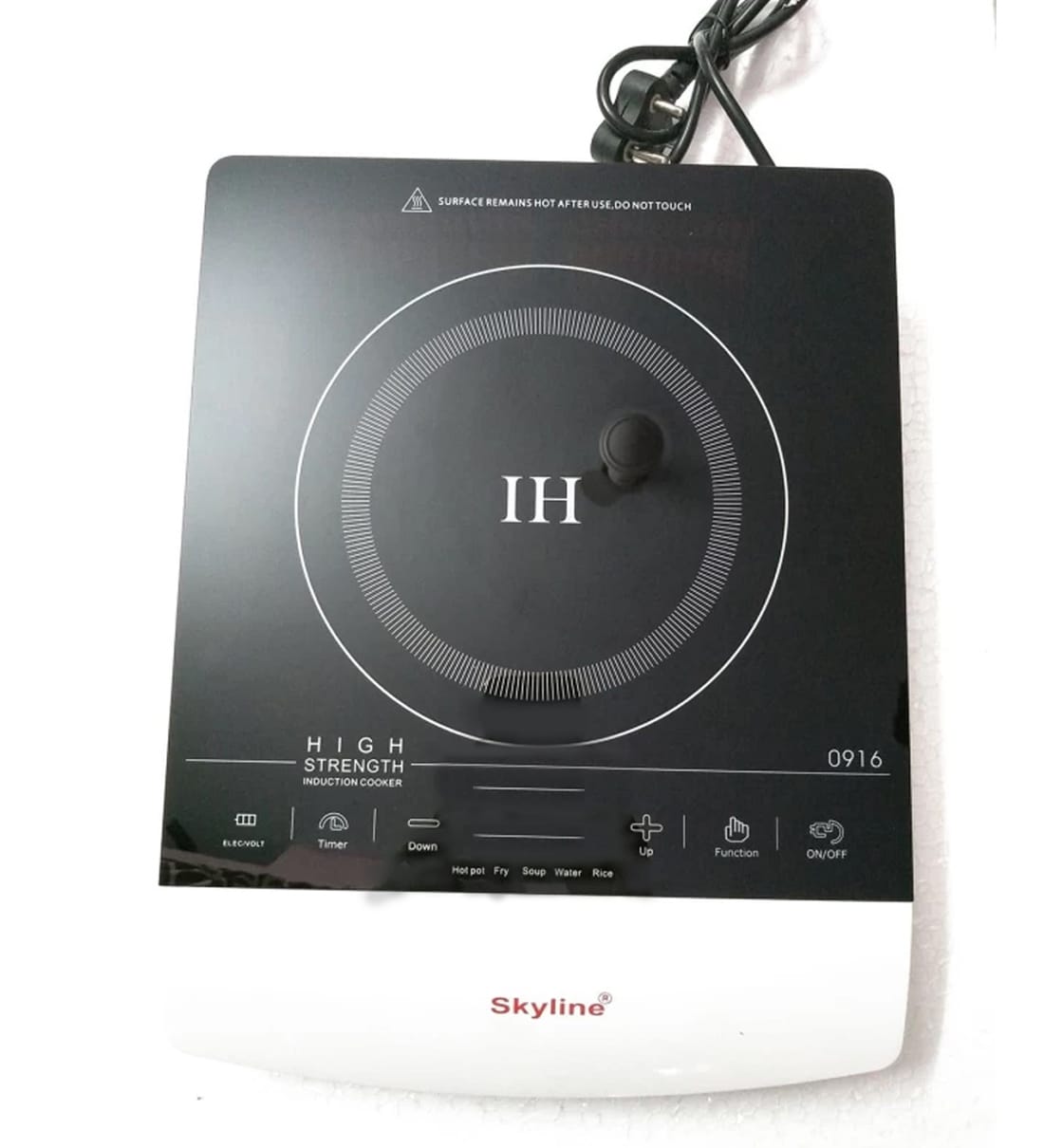 Skyline 2000W Induction Cooktop Model No VT 3131