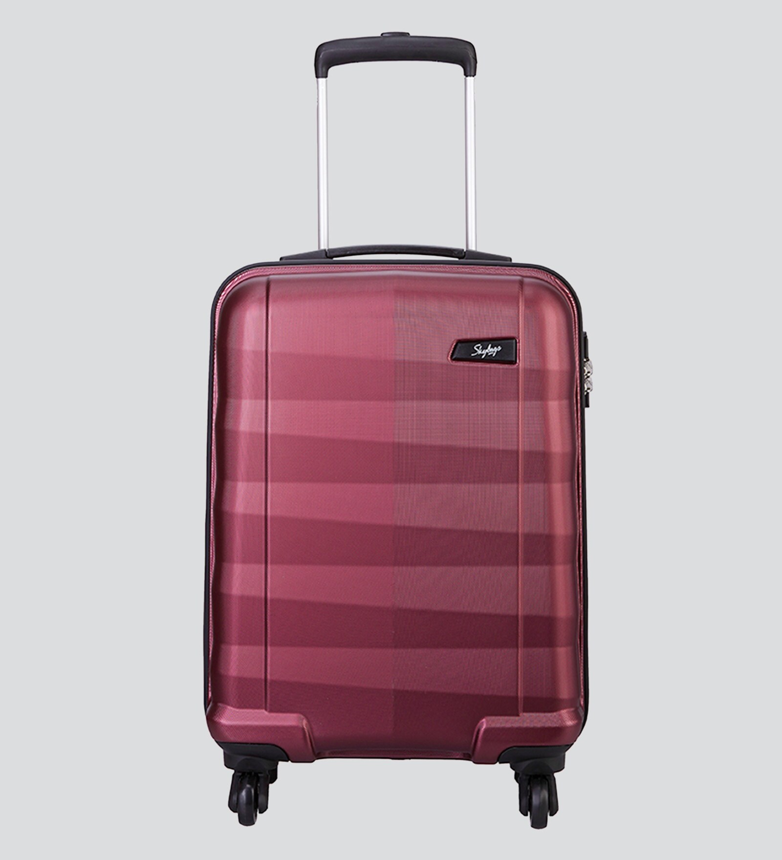 Buy Skybags Polycarbonate Cherry Red Suitcase ,38 Litres Online