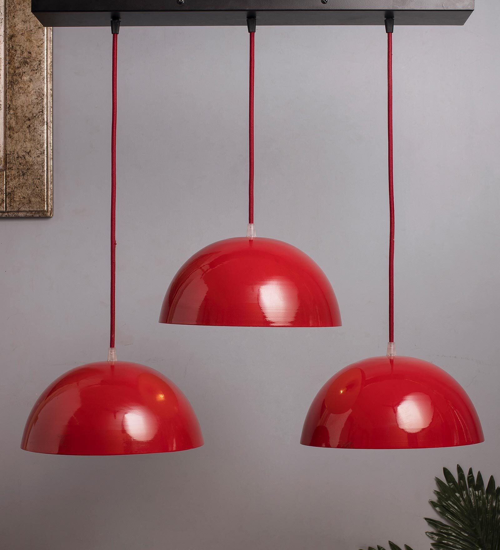 Skylar Black Metal Cluster Hanging Light