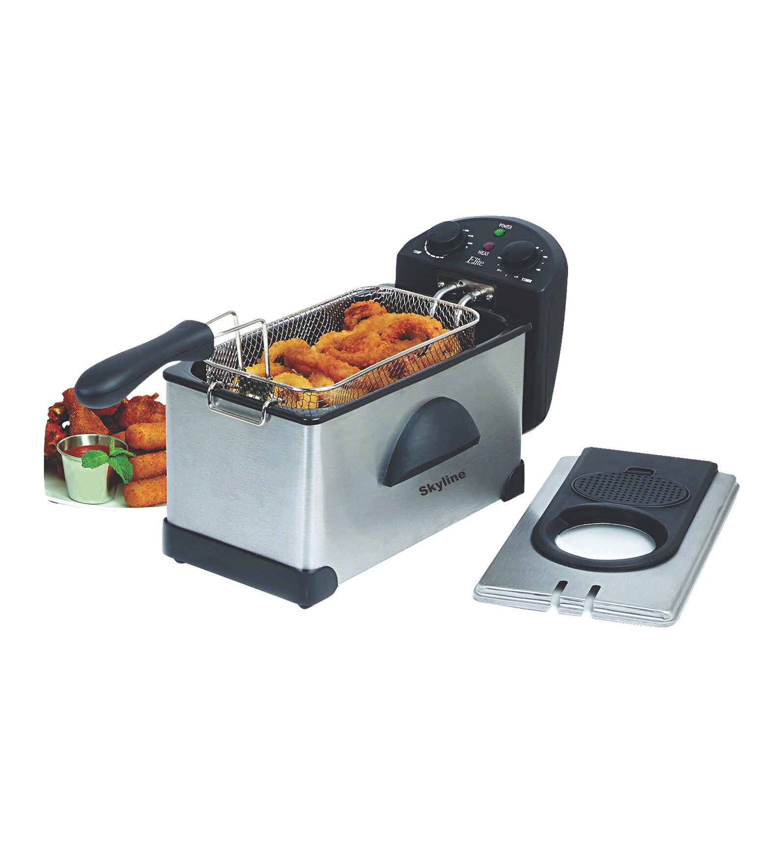 Buy Skyline VTL 5525 3L 2000W Stainlees Steel Deep Fryer with Timer at