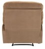 Skelton Fabric 1 Seater Manual Recliner in Brown Colour