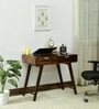 Skew Sheesham Wood Study Table Provincial Teak