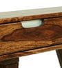 Skew Sheesham Wood Study Table Provincial Teak