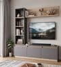Skifer TV Unit in Beige and Grey Finish Skifer TV Unit in Beige and Grey Finish
