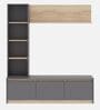 Skifer TV Unit in Beige and Grey Finish Skifer TV Unit in Beige and Grey Finish