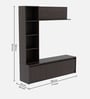 Skifer TV Unit in Wenge Finish Skifer TV Unit in Wenge Finish