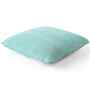 Sky Blue And Natural 100% Cotton Moss 16X16 Inches Knitted Cushion Cover