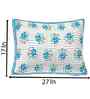 Sky Blue Cotton Premium Quality 180 TC (17*27 Inches) Pillow Covers Set