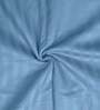Sky Blue Striped 210 TC 100% Cotton Single Bed Sized Bed Sheets With 1 Pillow Cover