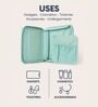 Sky Blue Solid Packing Travel pouch