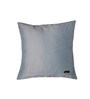 Sky Blue Textured Polyester 16 x 16 Inches Cushion Cover