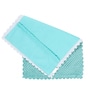 Sky Blue Solid Velvet 27x18 Inches Pillow Cover (1Pc)
