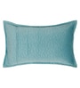 Sky Blue Solid Velvet 27x18 Inches Pillow Covers (Set of 2)