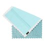 Sky Blue Solid Velvet 27x18 Inches Pillow Covers (Set of 2)