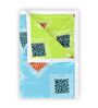Sky Olive Microfiber Geometric 120 Gsm Single Dohar