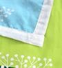 Sky Olive Microfiber Geometric 120 Gsm Single Dohar