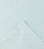 Sky Polyester Blend Geometric 7ft Light Filtering Eyelet Door Curtain