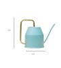 SkyBlue Metal 900 ml Watering Can