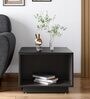 Skyline End Table in Black Finish