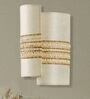Skyline Stripes  Banana Fibre Wall Lamp