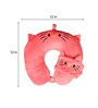 Kids Neckpillow Cushion in Pink Colour