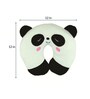 White Panda Neck Pillow with Eye Mask