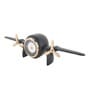 Skyward's Black Iron Table Clock