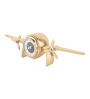 Skyward's Gold Iron Table Clock
