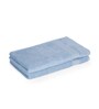 Skywave Blue 100% Organic Cotton Solid 550 GSM Hand Towels (2 Pc)