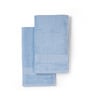 Skywave Blue 100% Organic Cotton Solid 550 GSM Hand Towels Pack of 2