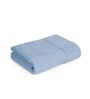 Skywave Blue 100% Organic Cotton Solid 650 GSM Bath Towel (1 Pc)
