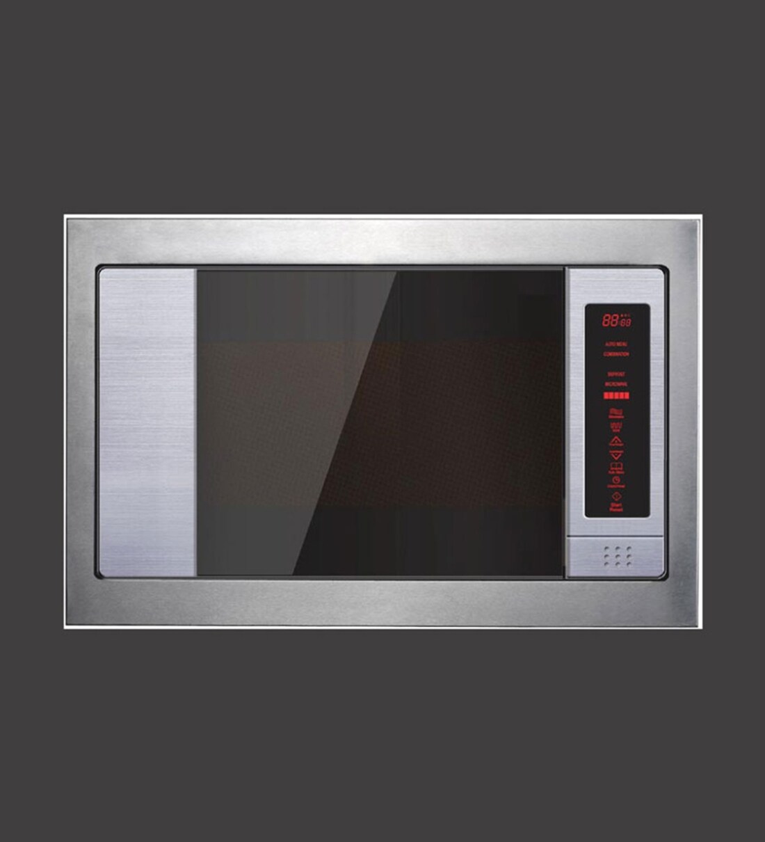 sleek microwave oven