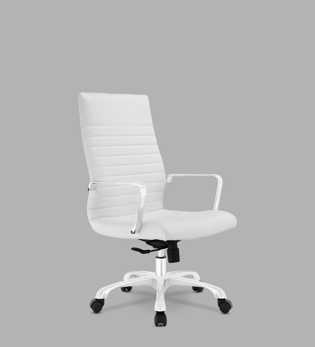 Buy Sleek Line Executive Chair in White Colour By Finch Fox Online