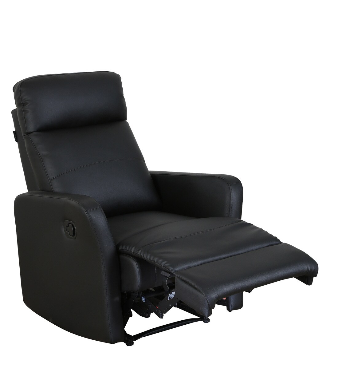 Buy Sleek 1 Seater Recliner in Black Colour by Recliners India Online ...