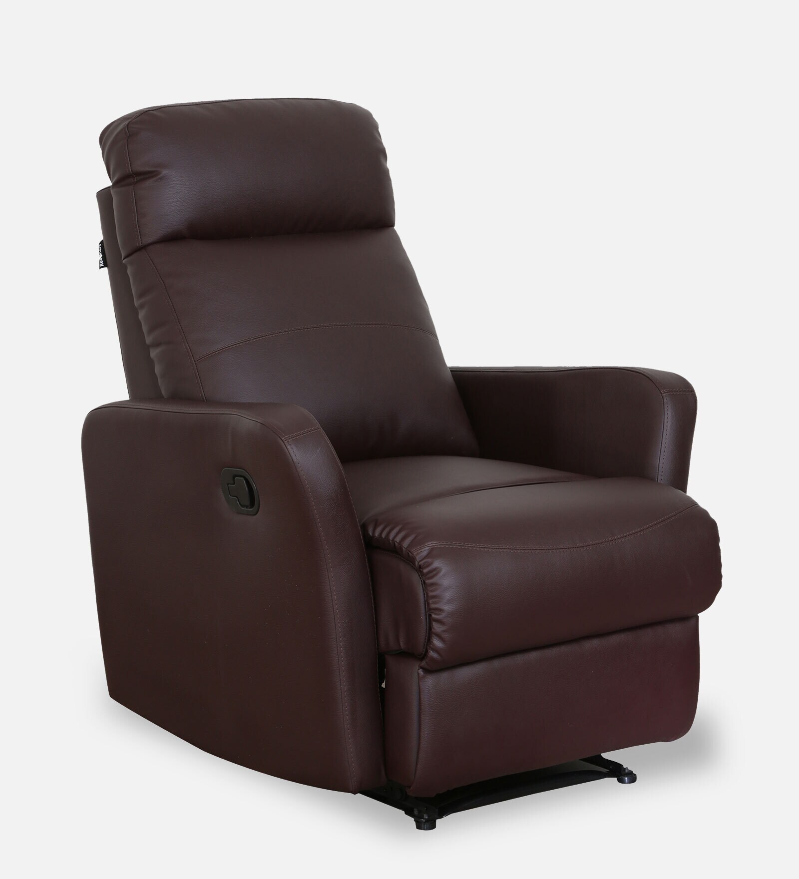 Sleek 1 Seater Recliner in Brown Colour
