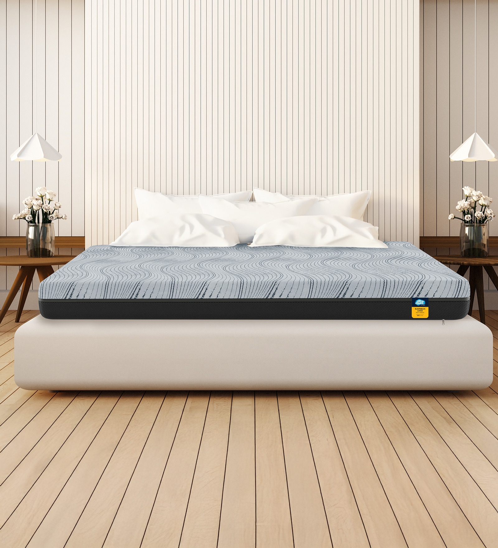 Sleepables Orthopedic With CertiPUR HiRez Foam 6 Inch Latex Single Mattress Sleepables Orthopedic With CertiPUR HiRez Foam 6 Inch Latex Single Mattress